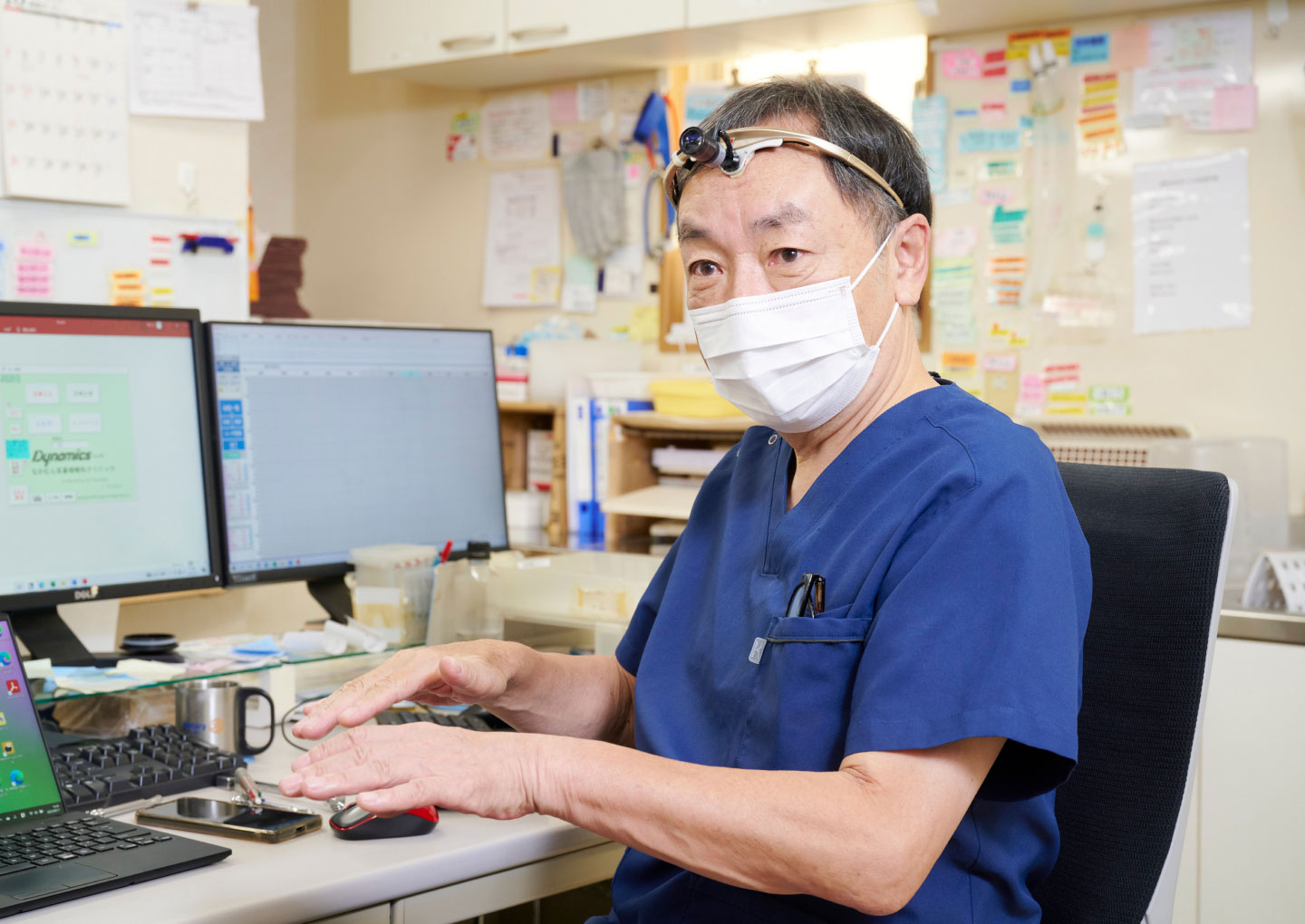 当院ではAIを活用し、患者さんとの対話を大切にします。